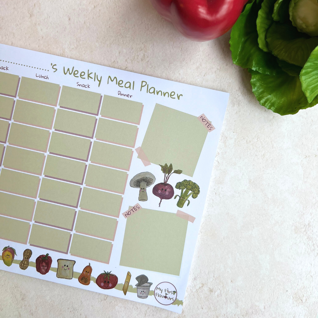 Weekly Meal Planner A4 (25 tear off sheets)